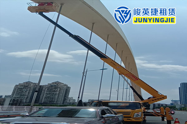 武宣柳州桥梁检测施工现场